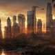 Illustration for article titled Explore the Trashed Magnificence of Dystopia in these Wallpapers
